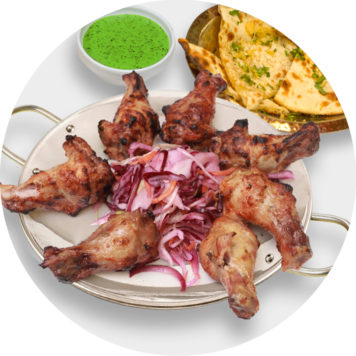 2. TANDOORI WINGS