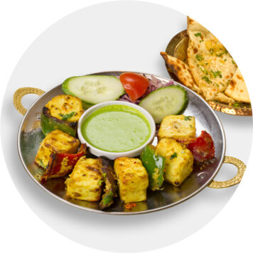 15. PANEER TIKKA NAANIGA (VÄIKE)