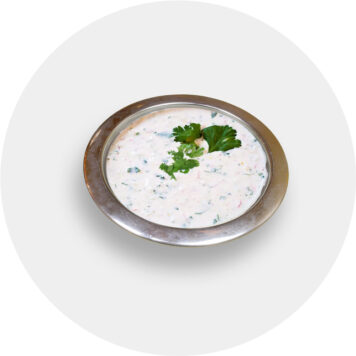 33. RAITA SOUR CREAM SAUCE