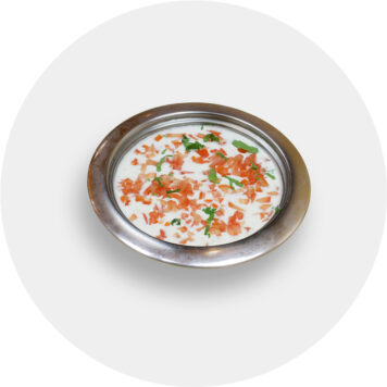 34. TOMATO RAITA